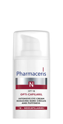 Фармацерис N (Pharmaceris N) Опти-Капилляри крем интенсивный для уменьшения теней и отеков под глазами SPF15 15 мл — Фото 2