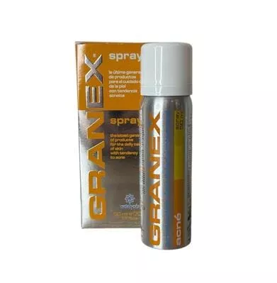 Гранекс (Granex) Спрей-пена с противоугревым и противовоспалительным действием для ежедневного ухода за проблемной кожей 50 мл — Фото 1