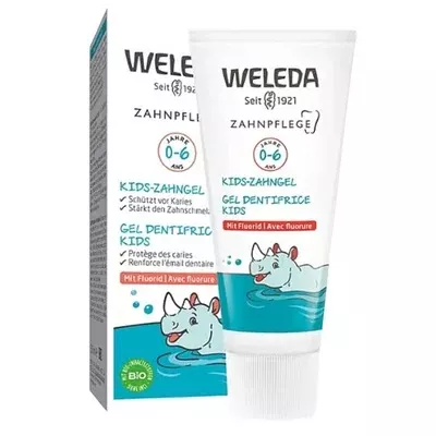 Веледа (Weleda) Зубной гель Кидс детский с фтором 0-6 лет 50 мл — Фото 1