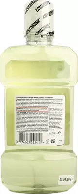 Ополаскиватель для полости рта Листерин (Listerine) Зеленый чай 500 мл — Фото 2