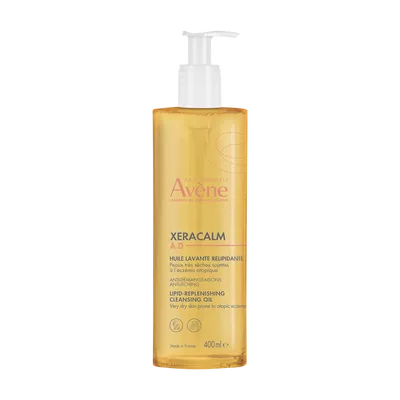 Авен (Avene) Ксеракальм AD масло очищающее для очень сухой кожи, склонной к атопическому дерматиту и зуду 400 мл — Фото 1