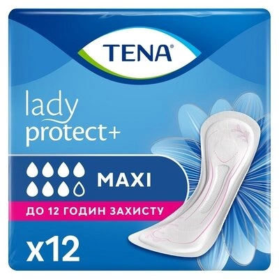 Прокладки урологічні жіночі Тена Леді Максі (Tena Lady Mахі) 12 шт — Фото 2