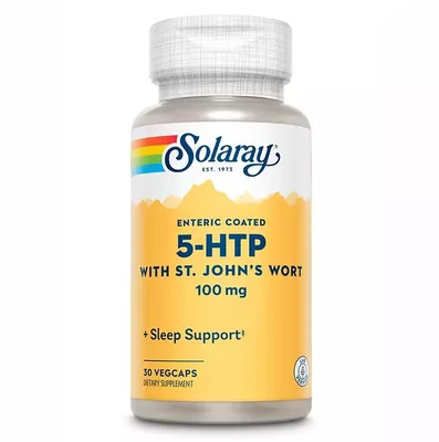 Соларай (Solaray) 5-HTP со зверобоем капсулы 100 мг №30 — Фото 1