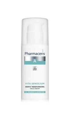 Фармацеріс A (Pharmaceris A) Віта-Сенсіліум крем легкий глибоко зволожуючий для чутливої схильної до алергії шкіри SPF20 50 мл — Фото 2
