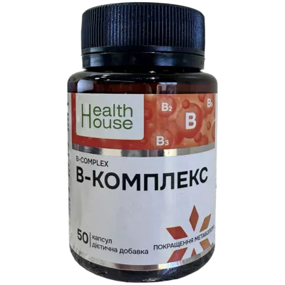 В-комплекс капсули №50, Хелз Хаус — Фото 1
