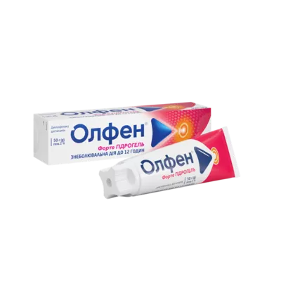 Олфен Форте гидрогель гель 2% туба 50 г — Фото 1
