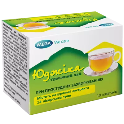 Юджика травяной чай при простудных заболеваниях в пакетах 4 г №10 — Фото 1
