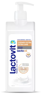 Лактовіт (Lactovit) Lactourea LactoOil молочко для тіла 400 мл — Фото 1