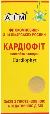 Кардіофіт настоянка флакон 100 мл — Фото 1