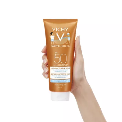 Виши (Vichy) Капиталь Солей мягкое молочко солнцезащитное для детей SPF50+ 300 мл — Фото 6