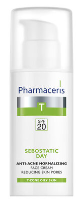 Фармацерис Т (Pharmaceris Т) Себостатик крем нормализирующий матирующий против акне SPF20 50 мл — Фото 2