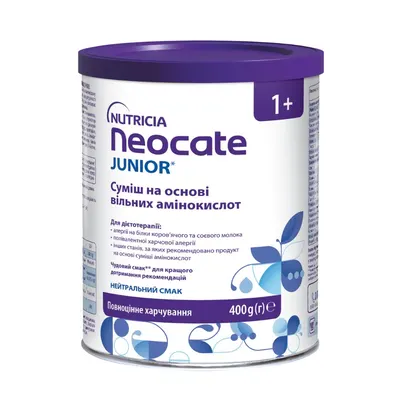 Смесь Нутриция Неокейт (Nutricia Neocate) джуніор суміш 400 г — Фото 1