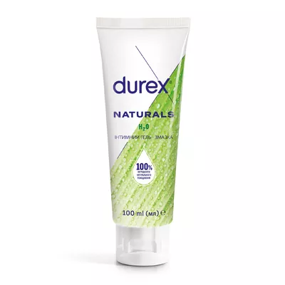Гель-смазка Дюрекс (Durex Naturals) натуральная 100 мл — Фото 1