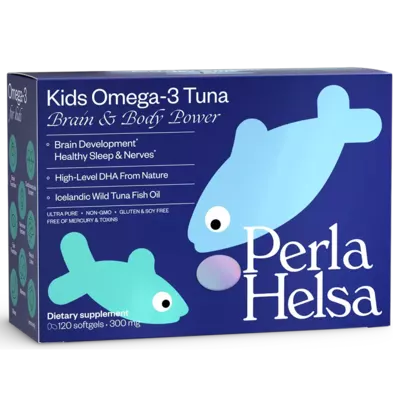 Перла Хелса (Perla Helsa) KIDS Омега-3 із тунця капсули з DHA-формулою №120 — Фото 1