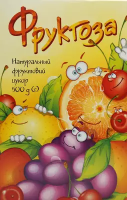 Фруктоза (сахарозаменитель) пищевая добавка порошок 500 г — Фото 1