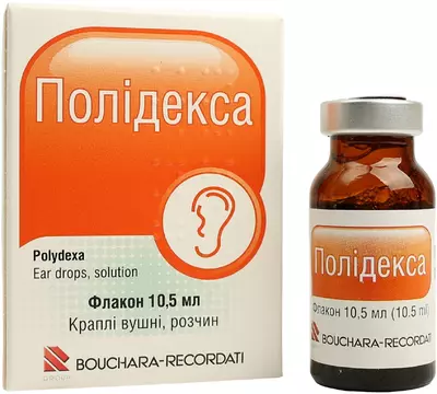 Полидекса капли ушные раствор флакон 10,5 мл — Фото 4
