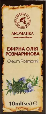 Масло эфирное розмарина Ароматика 10 мл — Фото 1