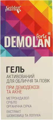 Демолан форте (Demolan forte) гель для лица и век 30 мл — Фото 1