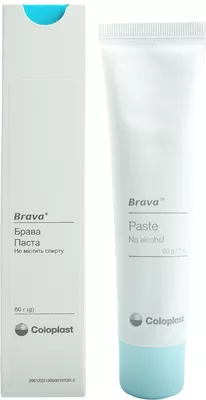Брава Колопласт (Brava Coloplast) 12050 паста без спирта туба 60 г — Фото 3