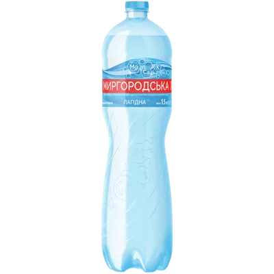Вода минеральная Миргородская слабогазированная 1,5 л — Фото 1
