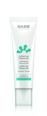 Бабе Лабораториос (Babe Laboratorios) крем-гель для лица "24 часа увлажнения и смягчения" для нормальной и комбинированной кожи 50 мл — Фото 1