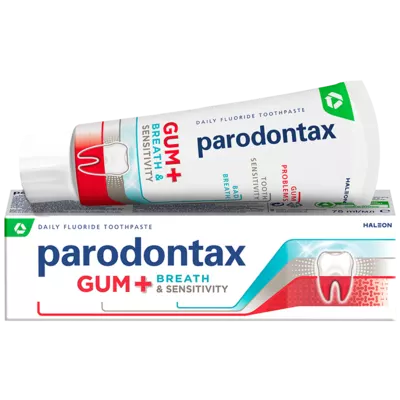 Зубна паста Пародонтакс (Parodontax) Захист Ясен+ Свіжий Подих і Чутливість Зубів 75 мл — Фото 1