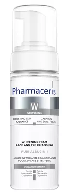 Фармацерис W (Pharmaceris W) Пури-Альбуцин І пенка отбеливающаяя для умывания лица 150 мл — Фото 1