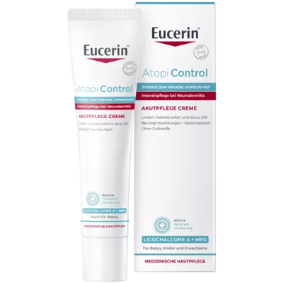 Юцерин (Eucerin) АтопіКонтрол крем заспокійливий в період загострень для атопічної шкіри 40 мл — Фото 1