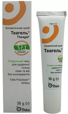 Теагель стерильний гель для повік і вій туба 30 г — Фото 5