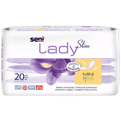 Прокладки урологические женские Сени Леди Слим Мини (Seni Lady Slim Mini) 20 шт — Фото 1