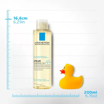 Ля Рош (La Roche-Posay) Липикар масло АР+ очищающее липидовосстанавливающее для ванны и душа для младенцев, детей и взрослых 200 мл — Фото 5