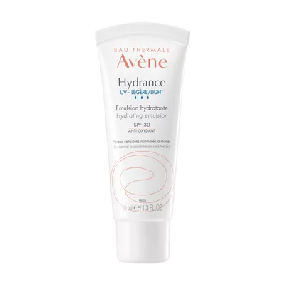 Авен (Avene) Гидранс UV Лайт эмульсия увлажняющая антиоксидантная для нормальной и комбинированной кожи SPF30 40 мл — Фото 1