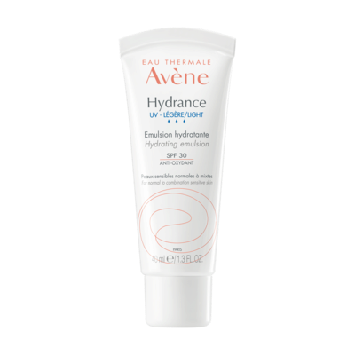 Авен (Avene) Гідранс UV Лайт емульсія зволожувальна антиоксидантна для нормальної та комбінованої шкіри SPF30 40 мл — Фото 1