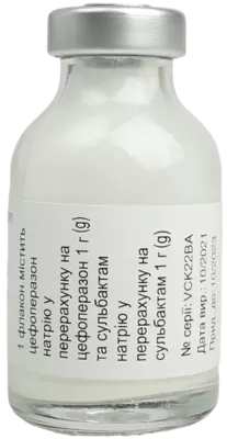 Сульцеф порошок для ін'єкцій 1 г/1 г флакон №1 — Фото 5