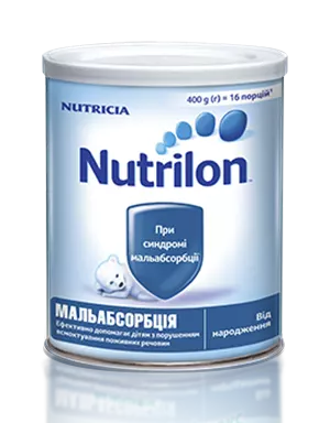 Суміш молочна Нутрілон (Nutrilon) Мальабсорбція з 0 місяців 400 г — Фото 1