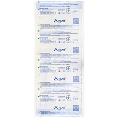 Пластырь повязка Игар (IGAR) стерильная хирургическая размер 9 см*25 см 1 шт — Фото 2
