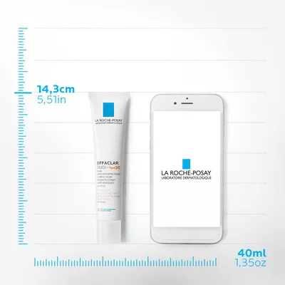 Ля Рош (La Roche-Posay) Ефаклар Дуо (+) комплексний коригуючий засіб проти недоліків та слідів постакне для жирної та проблемної шкіри обличчя SPF30 40 мл — Фото 4