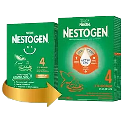 Суміш молочна Нестле Нестожен 4 (Nestle Nestogen) з 18 місяців 600 г — Фото 1