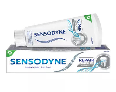 Зубная паста Сенсодин (Sensodyne) Восстановление и защита отбеливающая 75 мл — Фото 1