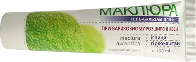 Маклюра гель-бальзам для ніг іглиця та гіркокаштан 100 мл — Фото 4