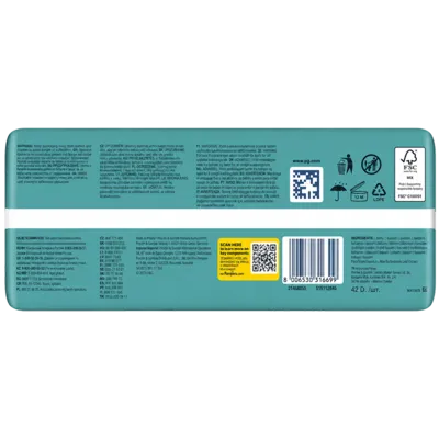 Подгузники-трусики для детей Памперс Пантс (Pampers Pants Active Baby) размер 6 (13-19 кг) 42 шт — Фото 3
