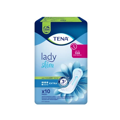Прокладки урологічні жіночі Тена Леді Слім Екстра (Tena Lady Slim Extra) 10 шт — Фото 3