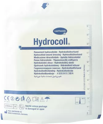 Пов'язка гідроколоїдна Гідроколл (Hydrocoll) розмір 7,5 см*7,5 см 1 шт — Фото 1