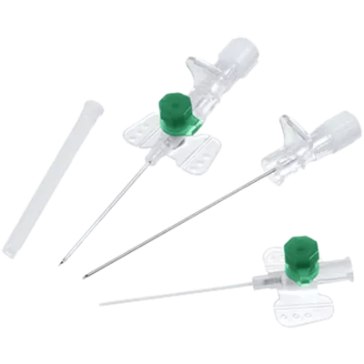 Катетер внутрішньовенний (канюля) Вазофікс Браунюля (Vasofix Braunule) розмір 18G (1,3 мм*45 мм, зелений) 1 шт — Фото 1
