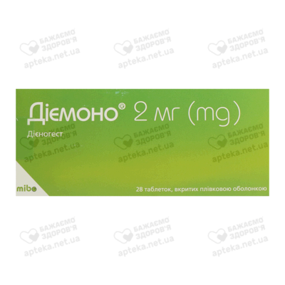 Діємоно таблетки 2 мг №28 — Фото 1