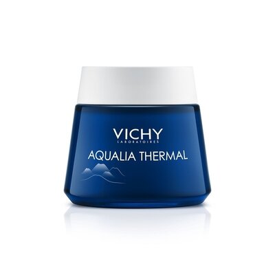 Виши (Vichy) Аквалия Термаль крем-гель ночной СПА глубокое увлажнение 75 мл — Фото 1