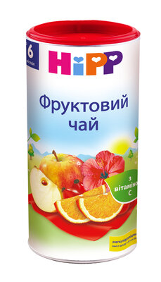 Чай Хіпп (HiPP) фруктовий з 6 місяців 200 г — Фото 1