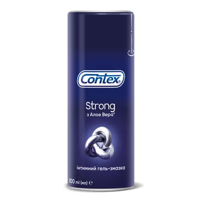 Гель-смазка Контекс (Contex Strong) для анального секса с алоэ вера 100 мл — Фото 1
