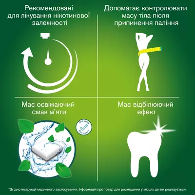Никоретте Зимняя мята резинка жевательная 4 мг №30 — Фото 4
