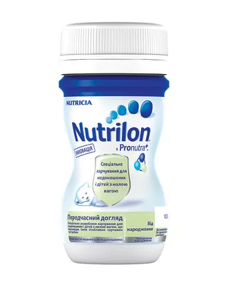 Суміш молочна рідка Нутрілон (Nutrilon) Передчасний догляд для недоношених дітей з 0 місяців 70 мл — Фото 1